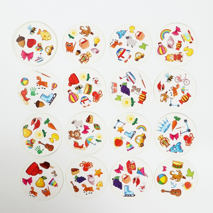 Настольная игра на реакцию и внимание «Дуббль. Kids», 20 карт, 5+, фото 1