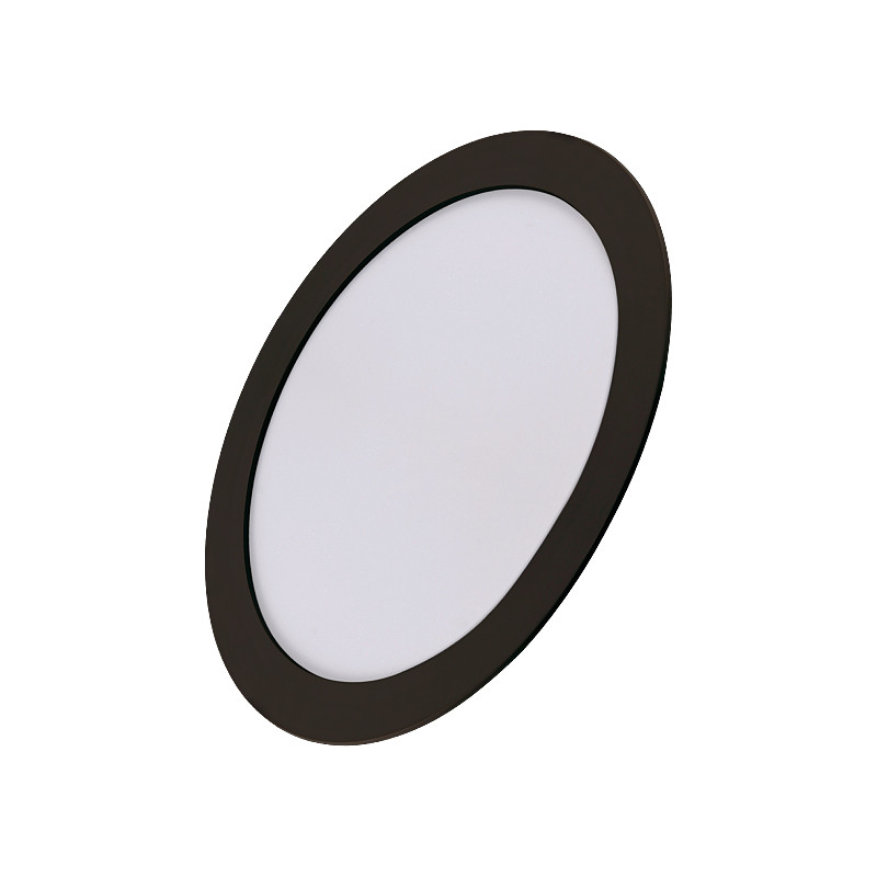 LED СПОТ ROUND/R PRO BLACK встр 18W 1800Lm d220x20 4000K IP20 MEGALIGHT (30)