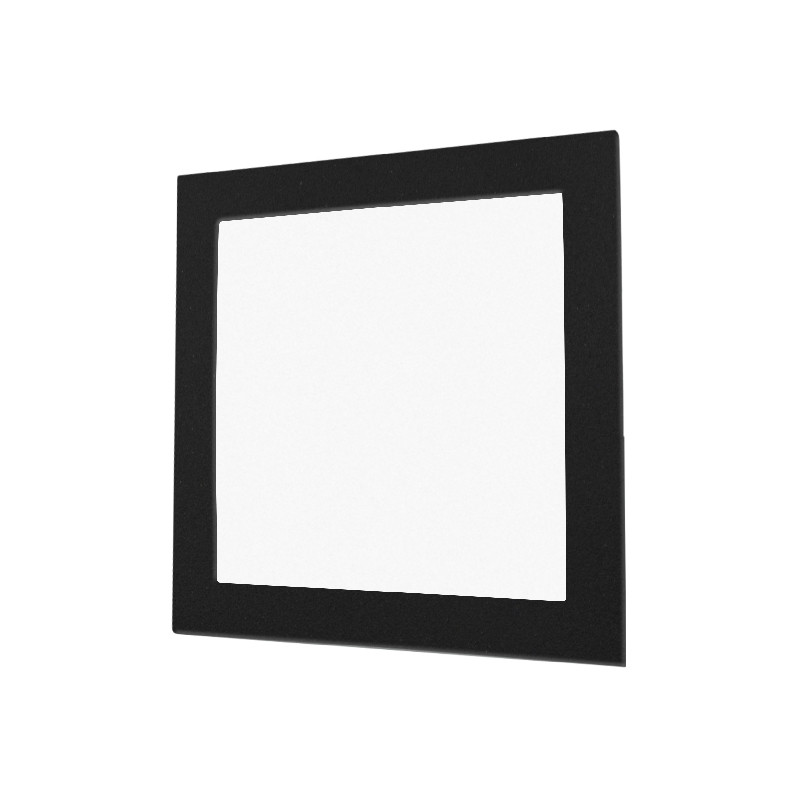 LED СПОТ KVADRO/R PRO BLACK встр 18W 1800Lm 220x220x20 6500K IP20 MEGALIGHT (30)