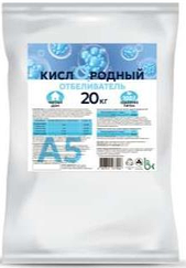 КИСЛОРОДНЫЙ ОТБЕЛИВАТЕЛЬ ДЛЯ СТИРКИ БЕЛОГО И ЦВЕТНОГО БЕЛЬЯ. 20 КГ.