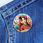 Сувенирный значок "Казахстан Style" #02 (58мм), фото 5