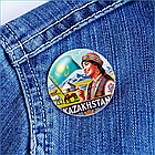 Сувенирный значок "Казахстан Style" #05 (58мм), фото 5