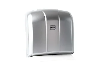 Диспенсер для листовых бумажных полотенец Z укладки металик