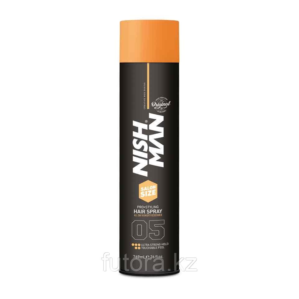 Лак для укладки волос "NISHMAN Pro Styling Hair Spray 05" 769ml