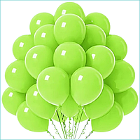 Воздушный шар / латексный (Светло-зеленый 30см.) 1 шт.