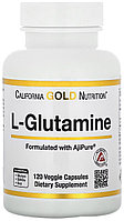 Аминокислота California Gold Nutrition L Glutamine нейтральный 120 110 г