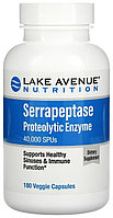 Lake Avenue Nutrition БАД Serrapeptase, Proteolytic Enzyme, 40,000 SPUs 180 капсул