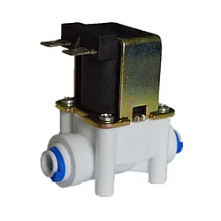 Электромагнитный клапан воды, нормально закрытый, 24В, Slip Lock 6мм, до 20 бар