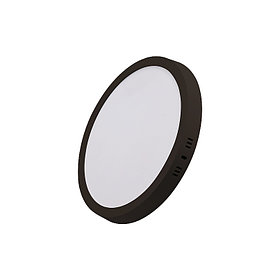 СПОТ LED ROUND/S PRO BLACK накл 24W 2400Lm d295x25 6500K IP20 MEGALIGHT