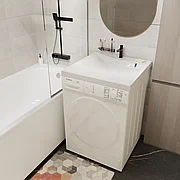 Умывальник над стир. машиной "БРУНО" 60*60