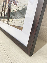 Рамка 60х60 см Темно - коричневая, фото 4