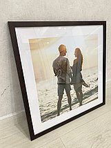 Рамка 60х60 см Темно - коричневая, фото 5