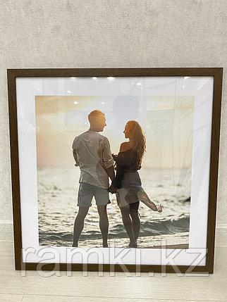 Рамка 60х60 см Коричневая, фото 1