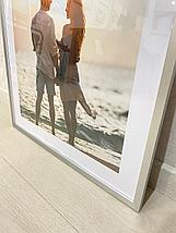 Рамка 60х60 см Серая тонкая, фото 2