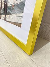 Рамка 60х60 см Золотистая, фото 2