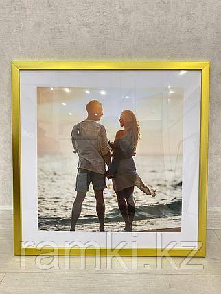 Рамка 40х40 см Золотистая, фото 1