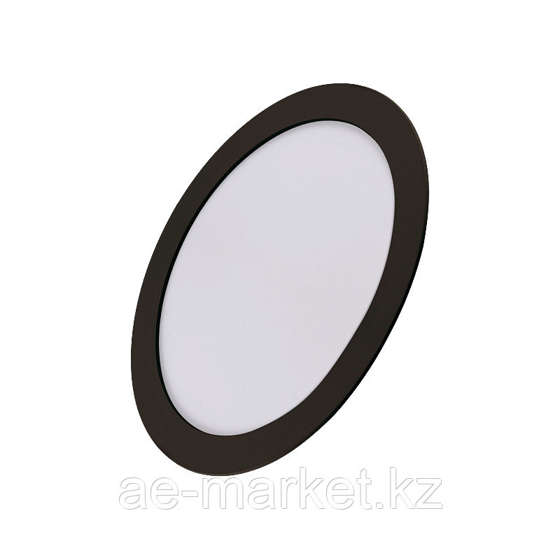 LED СПОТ ROUND/R PRO ЧЕРНЫЙ встр 18W 1800Lm d220x20 6500K IP20 MEGALIGHT (30)