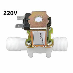 Электромагнитный клапан воды, нормально закрытый, 220В, 3/4", до 20 бар