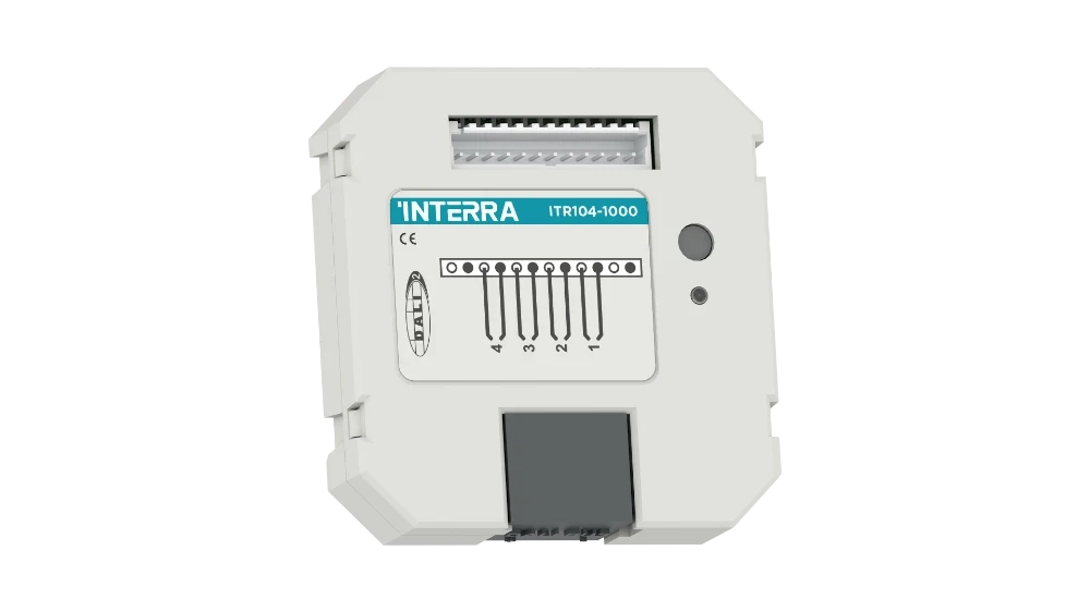 4 Channel DALI Binary Input/Push Button Interface / 4-Канальный двоичный входной сигнал DALI/кнопочный
