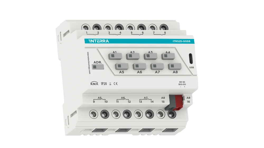 Interra 8 Channel KNX Combo Plus / Interra 8-канальный KNX Combo Plus
