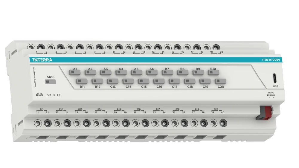 Interra 20 Channel KNX Combo Plus / Interra 20-канальный KNX Combo Plus