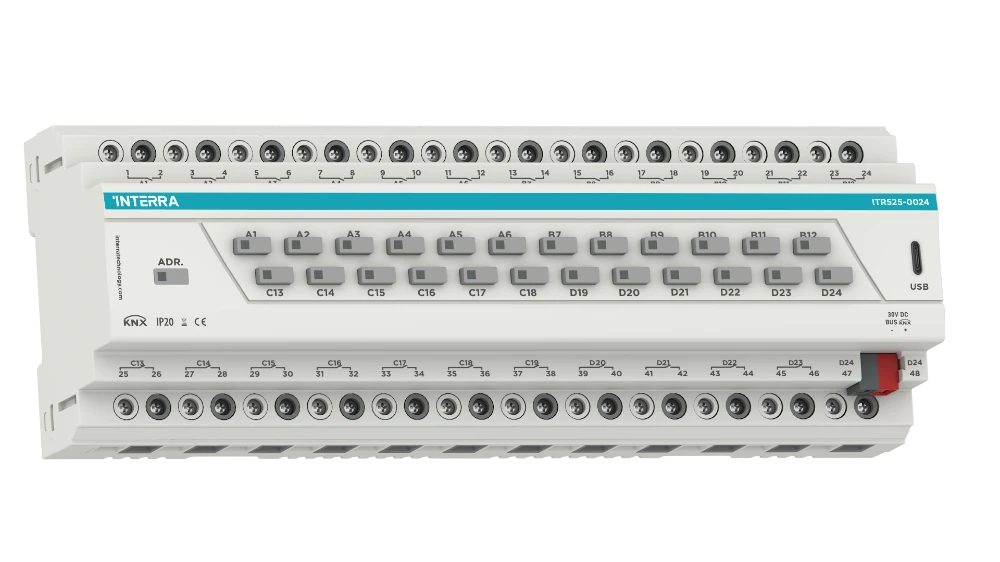 Interra 24 Channel KNX Combo Plus / Interra 24-канальный KNX Combo Plus