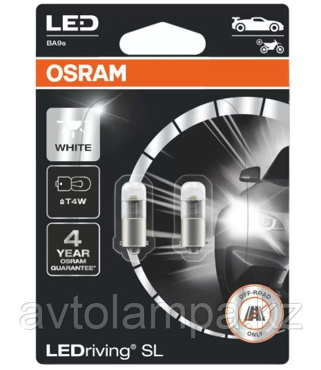 3893DWP-02B T4W 1W 12V  OSRAM уп.2 шт.