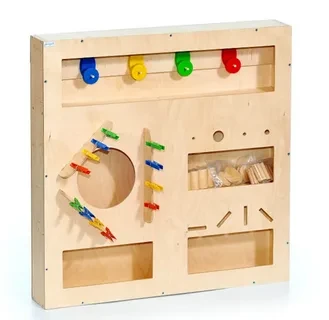 Модуль для развития мелкой моторики (с прищепками), фото 1