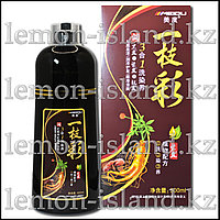 Оттеночный шампунь 3-в-1 Meidu тёмно-коричневый