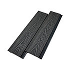 Фасадная панель из ДПК SinoDeck Bastone, Темно-серый, 3D дерево, фото 2