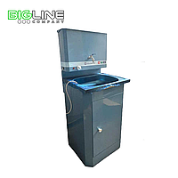 Умывальник "ElectroVel" с подогревом (бак антикоррозийный, с ЭВН + мойка нерж.) серебро