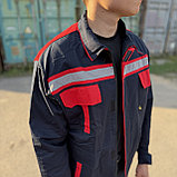 Костюм летний ICON синий-красный курт+БРЮК, фото 2