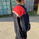 Костюм летний ICON синий-красный курт+БРЮК, фото 3