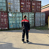 Костюм летний ICON синий-красный курт+БРЮК, фото 5