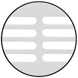 Решетка вентиляционная, 500 х 100 мм, алюминий, фото 3