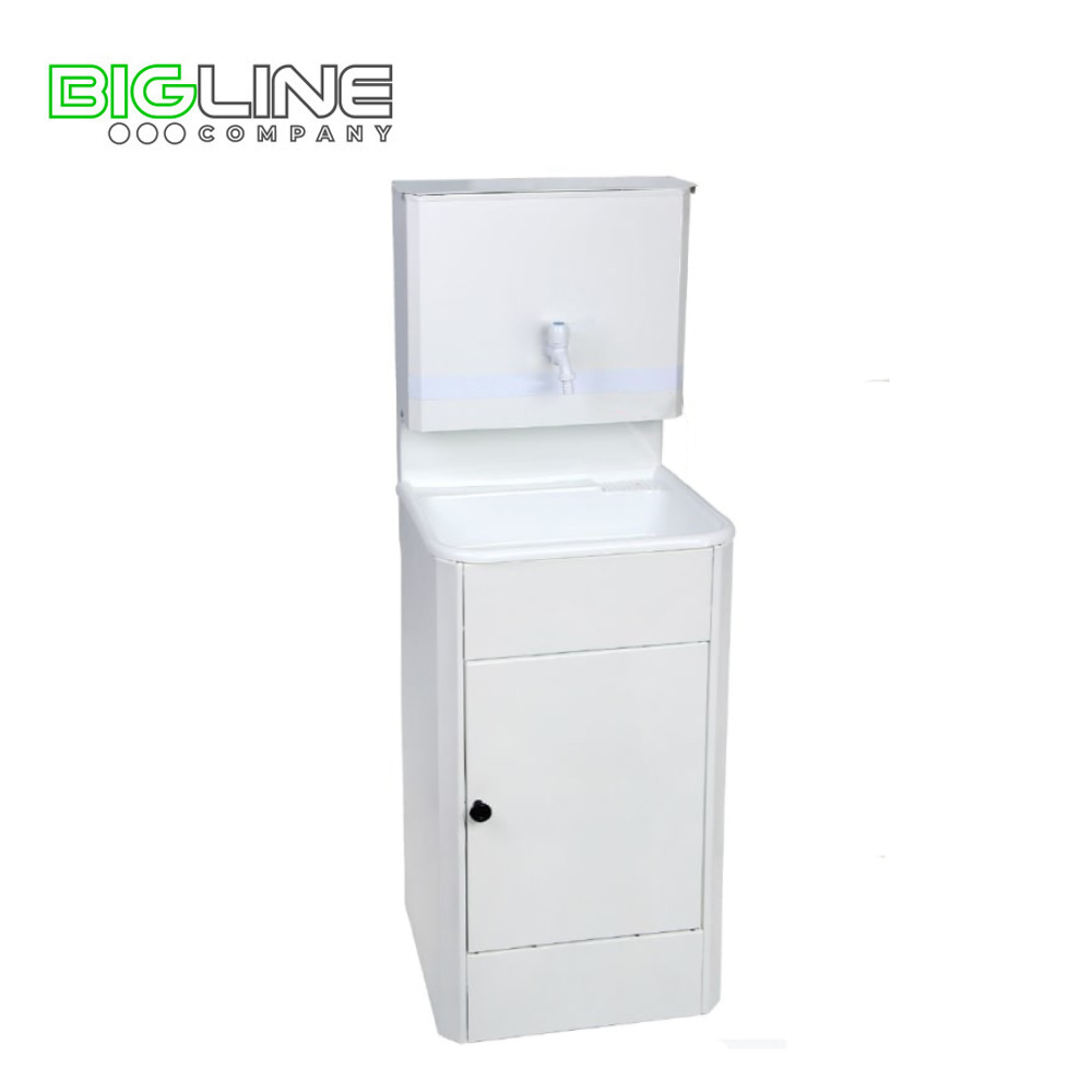 Умывальник "ElectroVel" (бак антикоррозийный, без ЭВН + мойка пластм.) белый