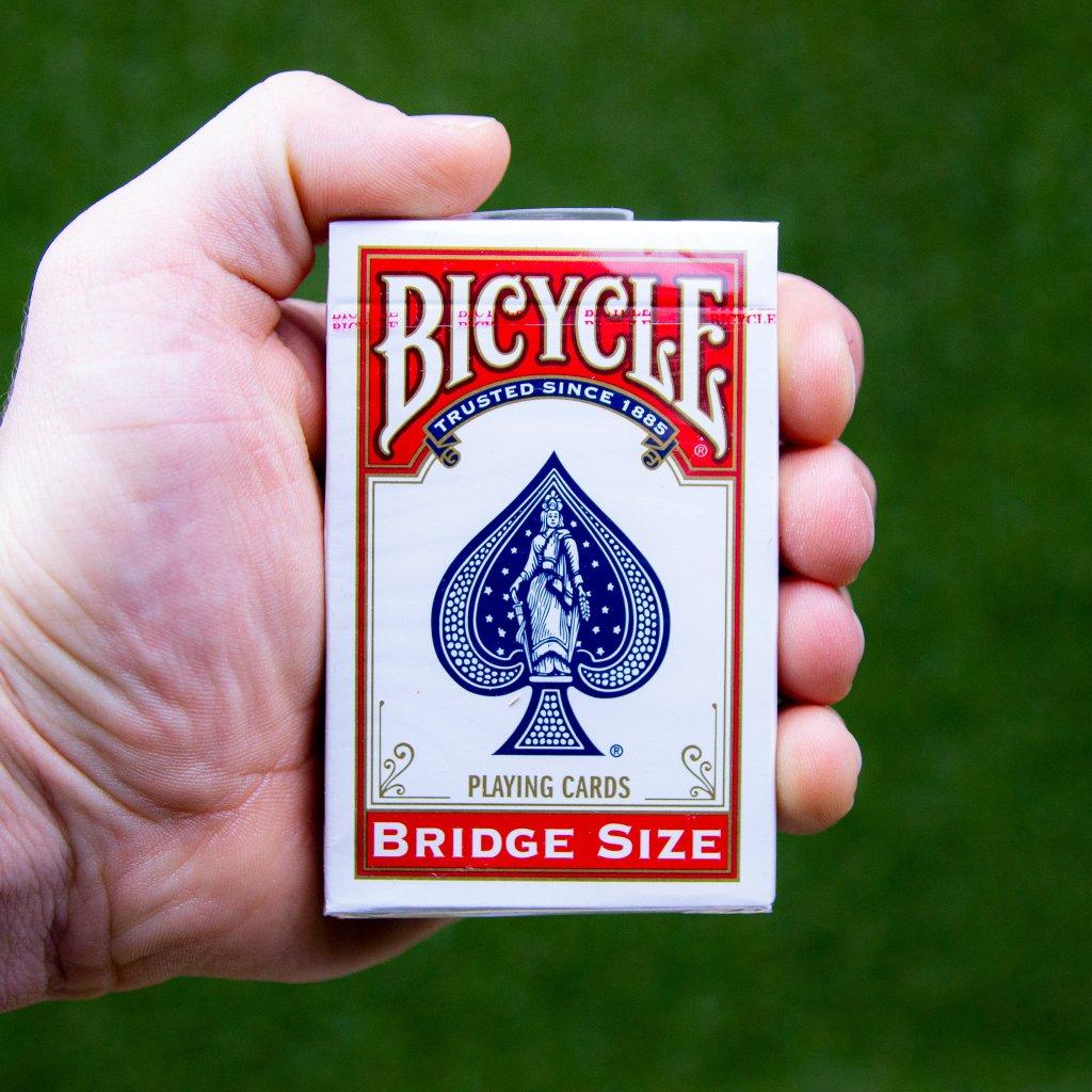 Bicycle standard red Bridge size - фото 1 - id-p125137132