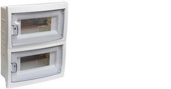 Бокс для скрытой установки 16 модулей КНС-16Д