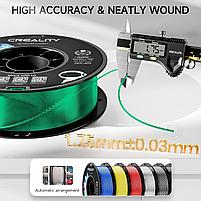 CR-PETG пластик Transparent Green 1.75 mm, фото 2