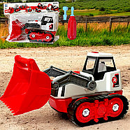 6060C-5 Бульдозер конструктор в пакете гусеничный, 28*19см, фото 3