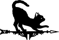 Флюгер средний «Кошка»