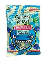 Жев.мармелад Кислые язычки Blue Raspberry 60 гр / Gummy Rush