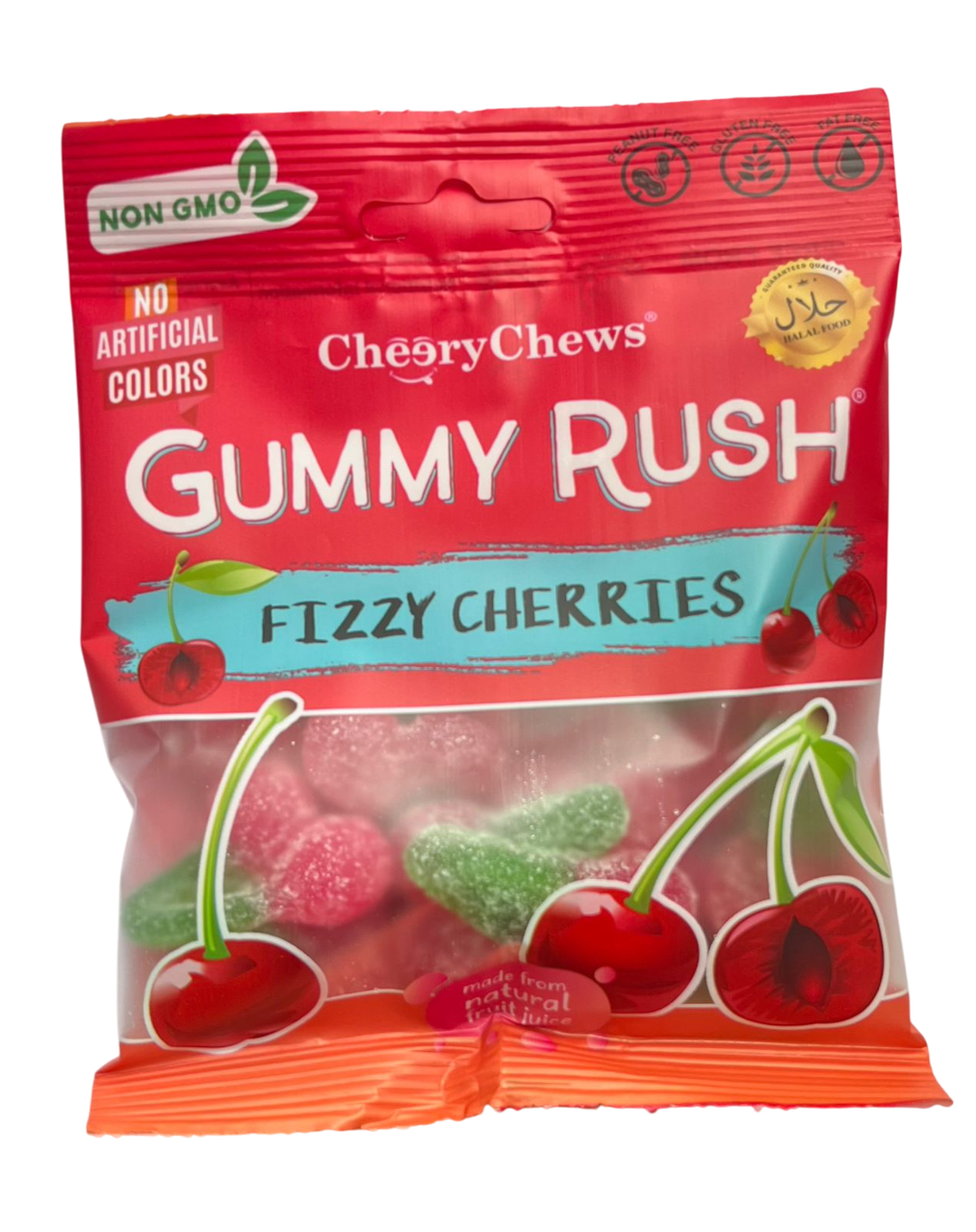 Жев.мармелад Кислая Вишня 90 гр / Gummy Rush