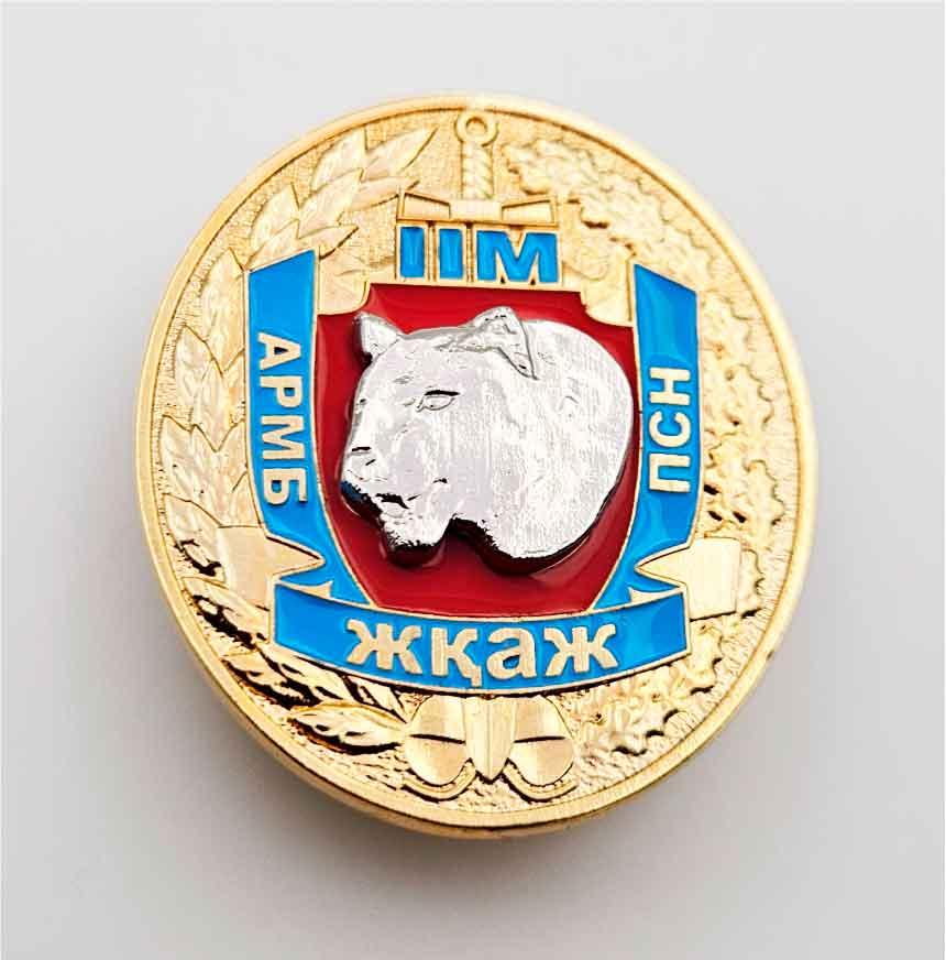 Нагрудный знак ЖҚАЖ МВД