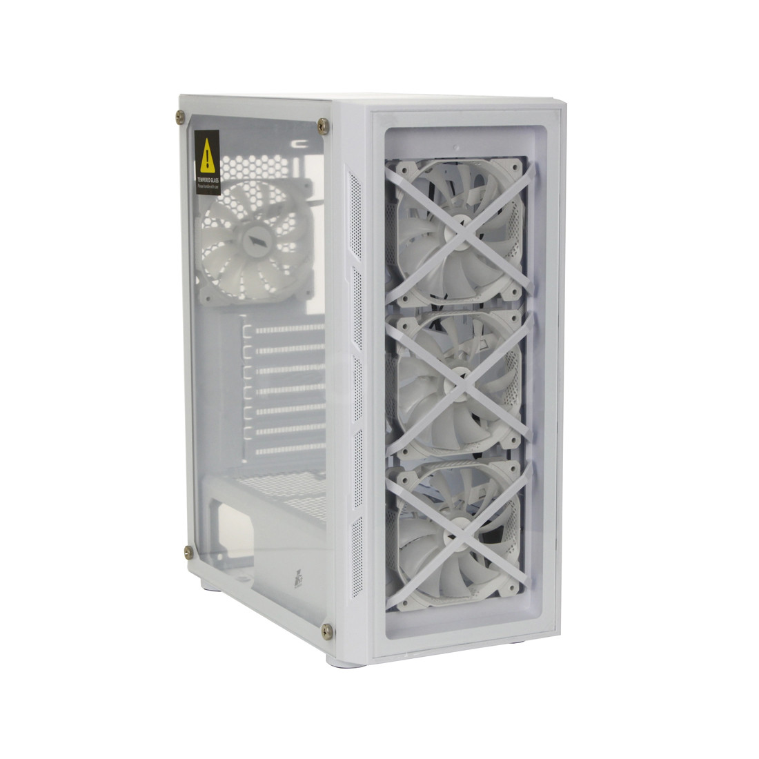 Компьютерный корпус 1STPLAYER FIREBASE XP-G-WH-4F7-W без Б/П, фото 1