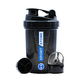 Шейкер Sport Store трехсоставной 500 мл