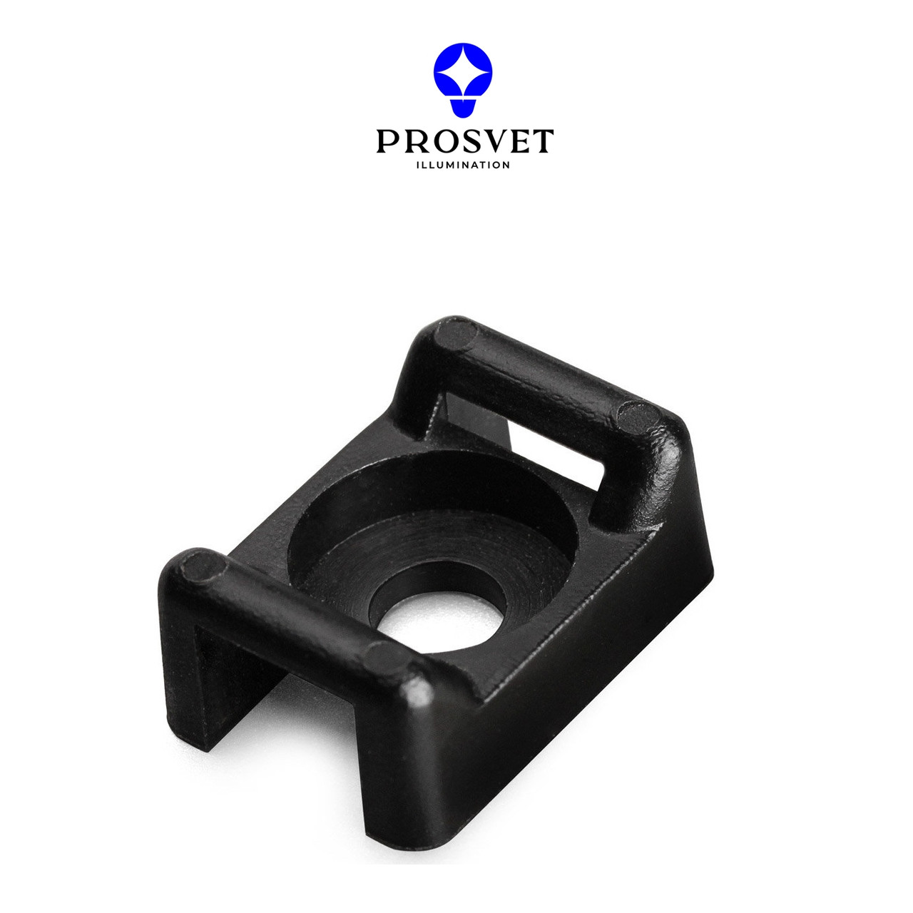 Площадка монтажная черная PROSVET (100 шт)