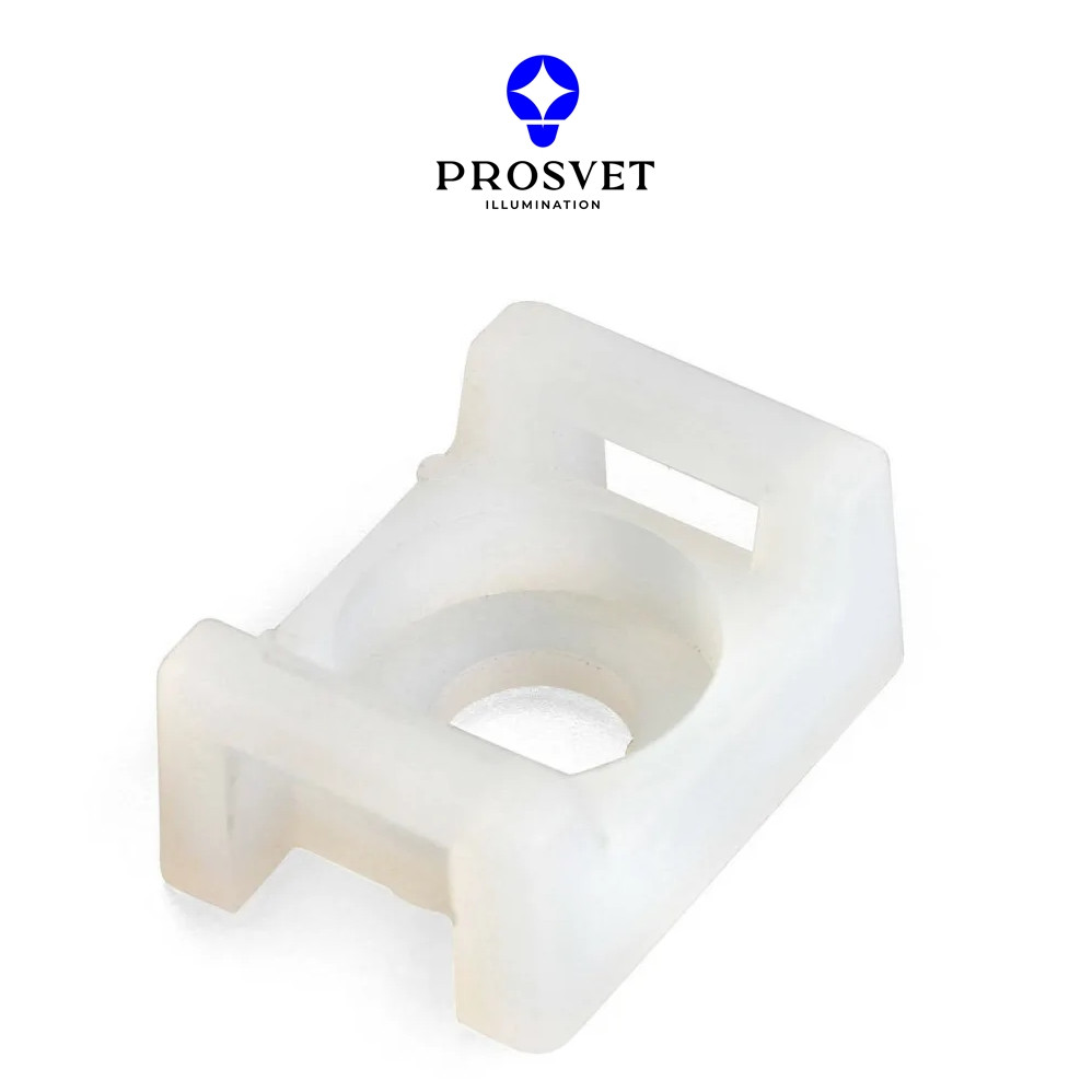 Площадка монтажная белая PROSVET (100 шт)