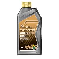 Моторное масло S-OIL SEVEN GOLD #9 PAO 0W-40, 1л
