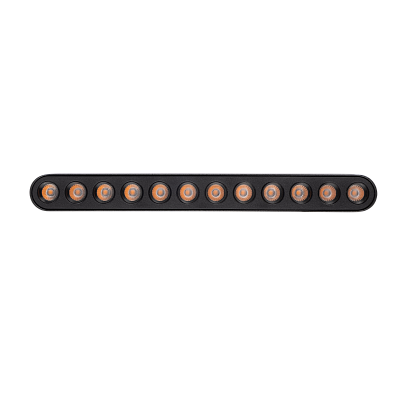 Низковольтный трековый светильник MTR16 1212 12W 3000K spot 36° BL IP20, фото 1